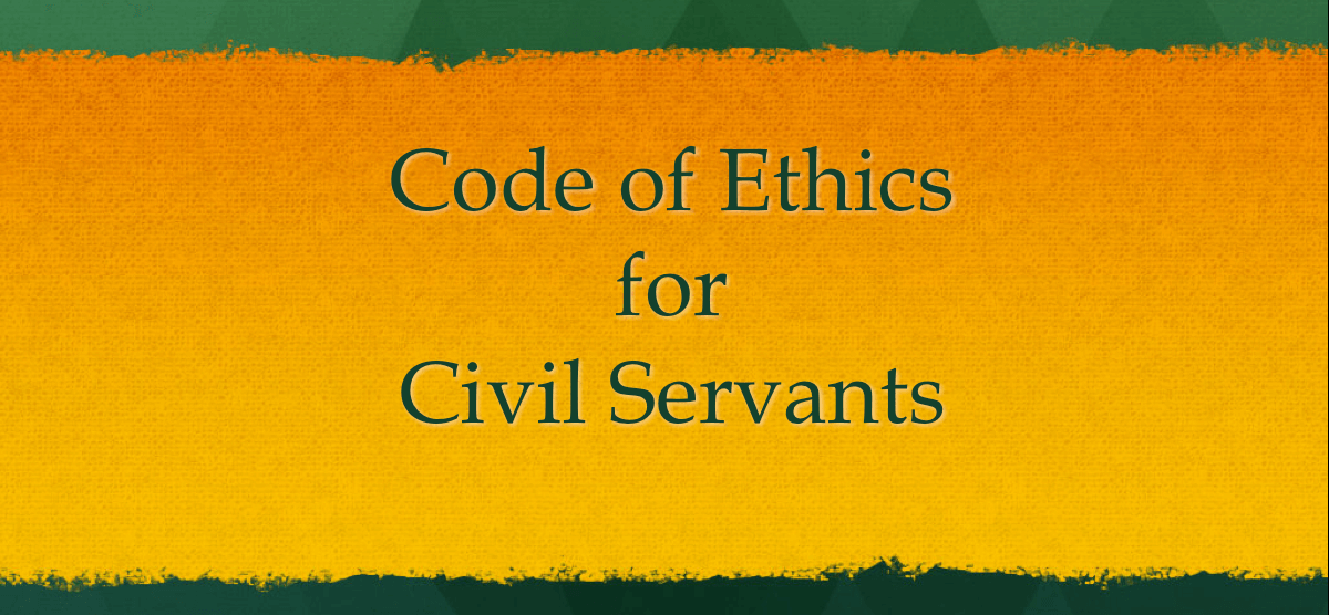 Code of Ethics for Civil Servants